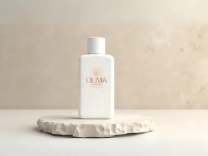 Rectangular Skincare Cosmetic Bottle Canva | Mockup, a leading Canva and PSD - Quickgpl