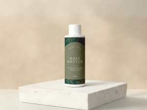 Single Cylinder Cosmetic Bottle On Stone With Sunlight Mockup – Minima, a leading Canva and PSD - Quickgpl