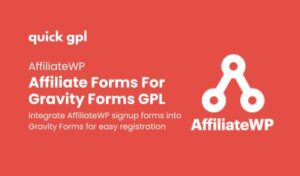 AffiliateWP Affiliate Forms for Gravity Forms – 100% original GPL WordPress plugin for creating affiliate signup forms