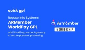 ARMember WorldPay – 100% original GPL WordPress plugin for secure payments | QuickGPL