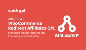 Redirect WooCommerce affiliates automatically – 100% original GPL WordPress plugin by QuickGPL
