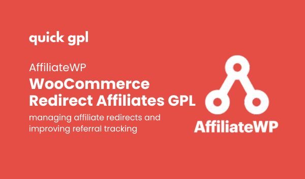 Redirect WooCommerce affiliates automatically – 100% original GPL WordPress plugin by QuickGPL