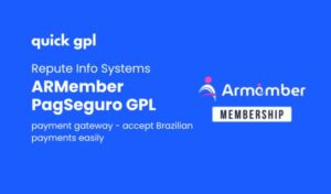 ARMember PagSeguro Integration – 100% original GPL WordPress plugin for Brazilian payments - QuickGPL