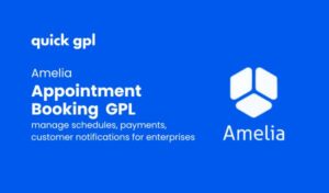 Amelia Enterprise Appointment Booking – 100% original GPL WordPress plugin for professional booking management - Quickgpl