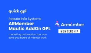 ARMember Mautic Addon – 100% original GPL WordPress plugin for marketing automation integration | QuickGPL