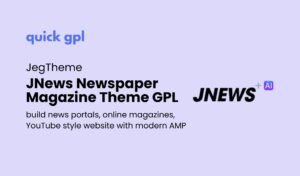 JNews WordPress Newspaper Magazine Theme GPL – QUICKGPL