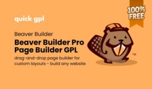 Beaver Builder Pro Page Builder GPL Free Download – QuickGPL
