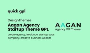 Aagan Agency Startup Theme GPL Download – QUICKGPL